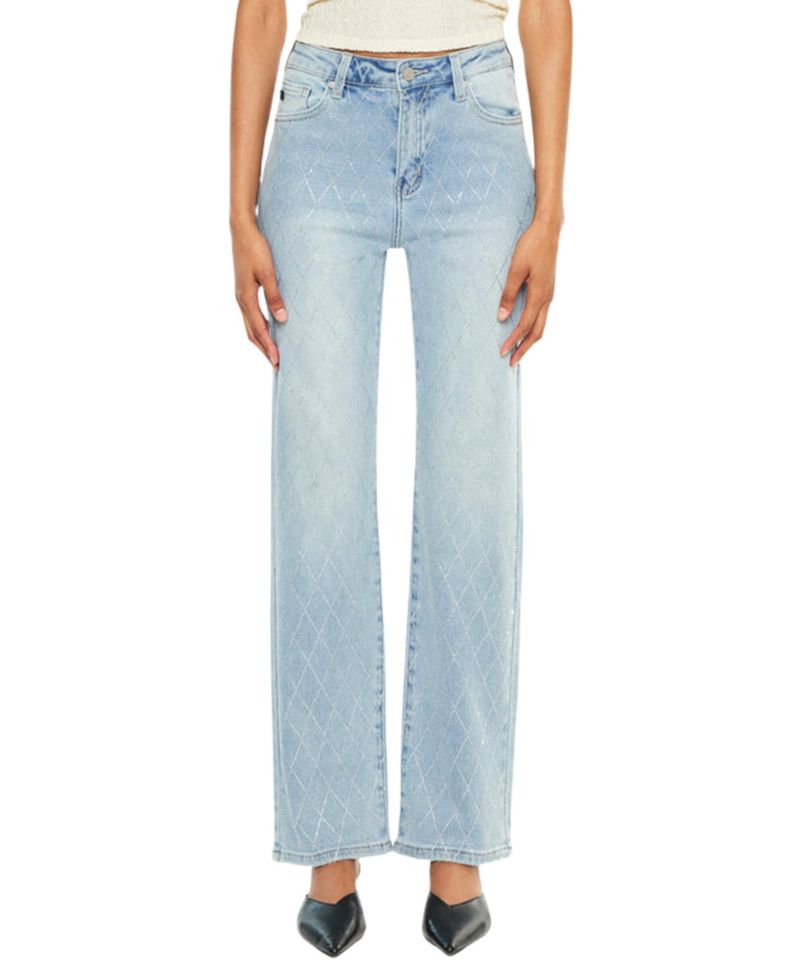 Women's Cheriese High Rise Straight-Leg Jeans