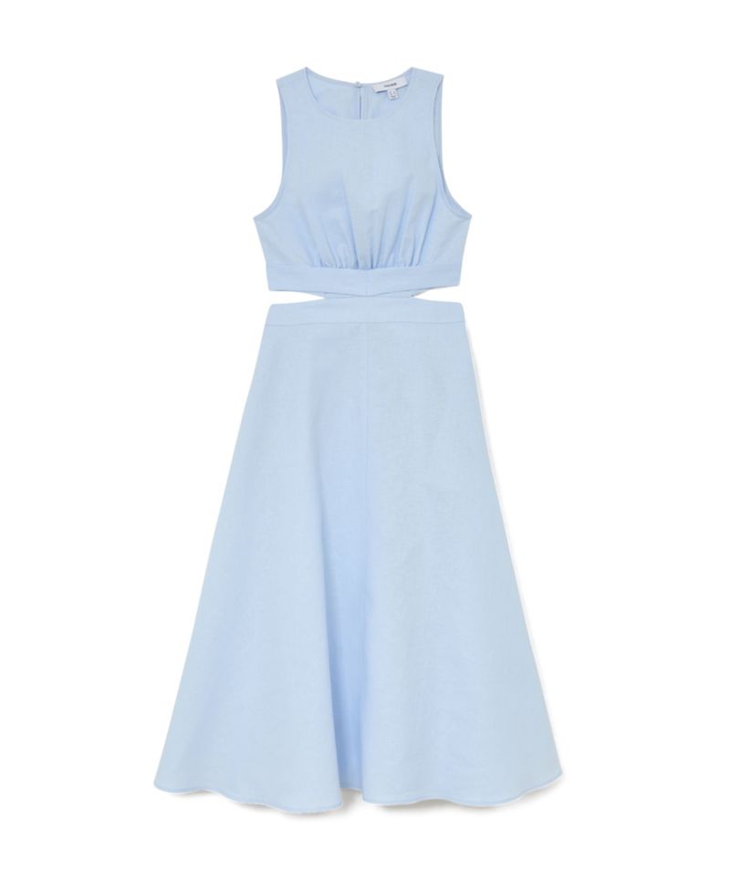 Women's Hazel Fit & Flare Cutout Midi Dress