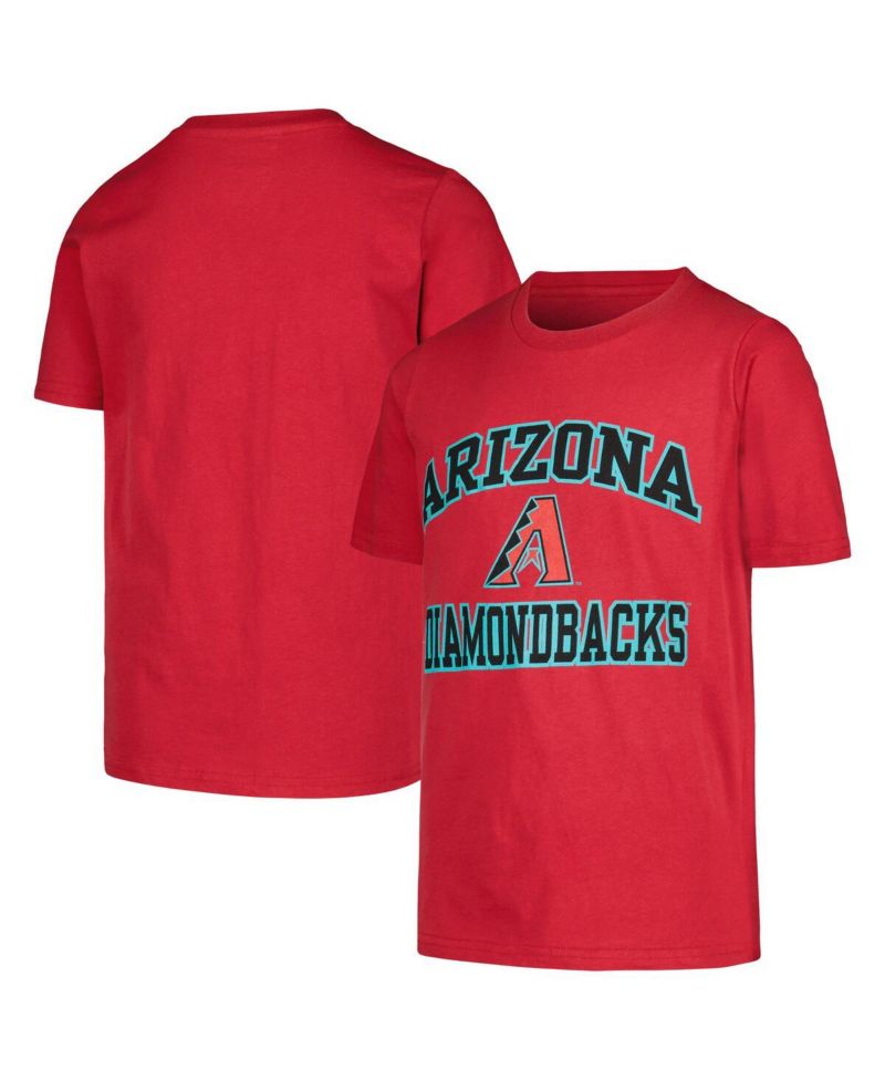 Big Boys Red Arizona Diamondbacks Heart & Soul T-shirt