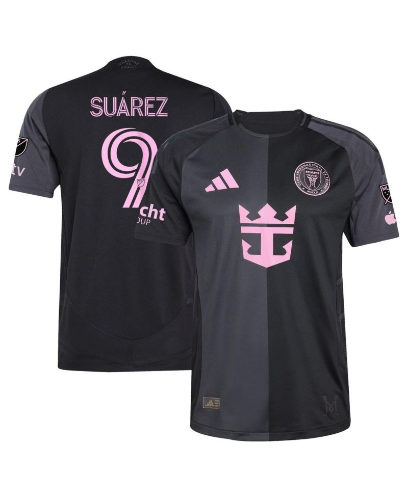 Men's Luis Suárez Black Inter Miami CF 2025 The Fortitude Kit Authentic Player Jersey