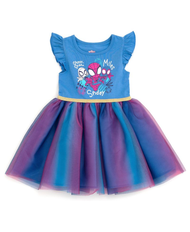Girls (5-8) Marvel Spider-Man Ghost Spider Tutu Dress