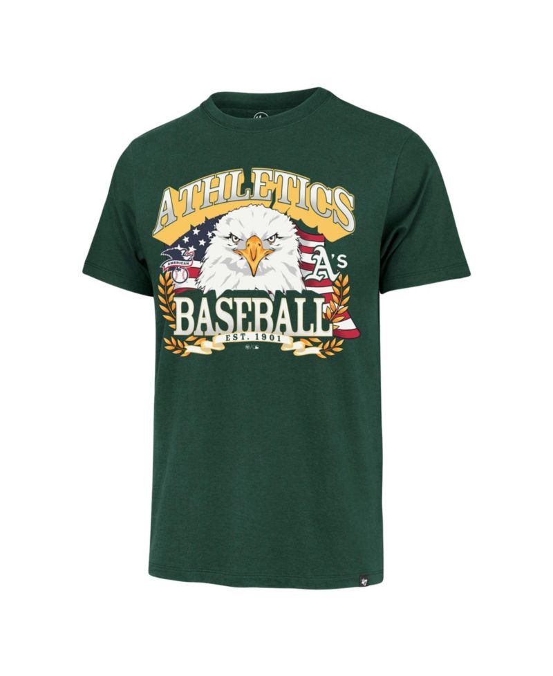 Men's Green Athletics Americana Eagle T-Shirt