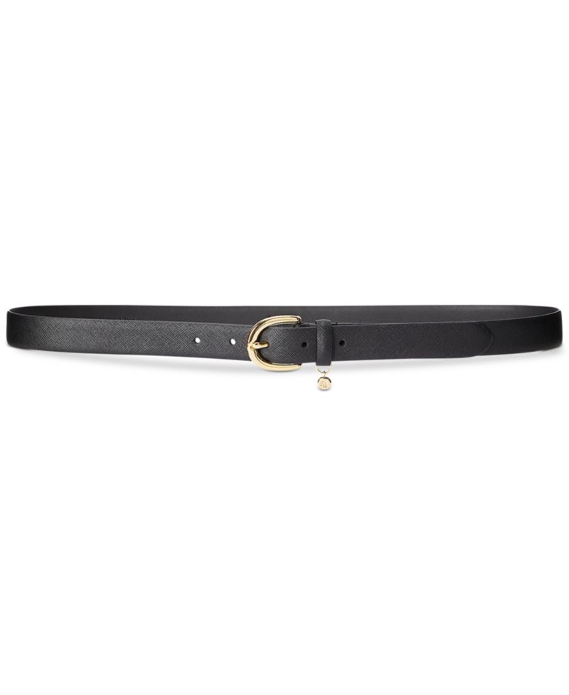 Women's Charm Crosshatch Leather Belt