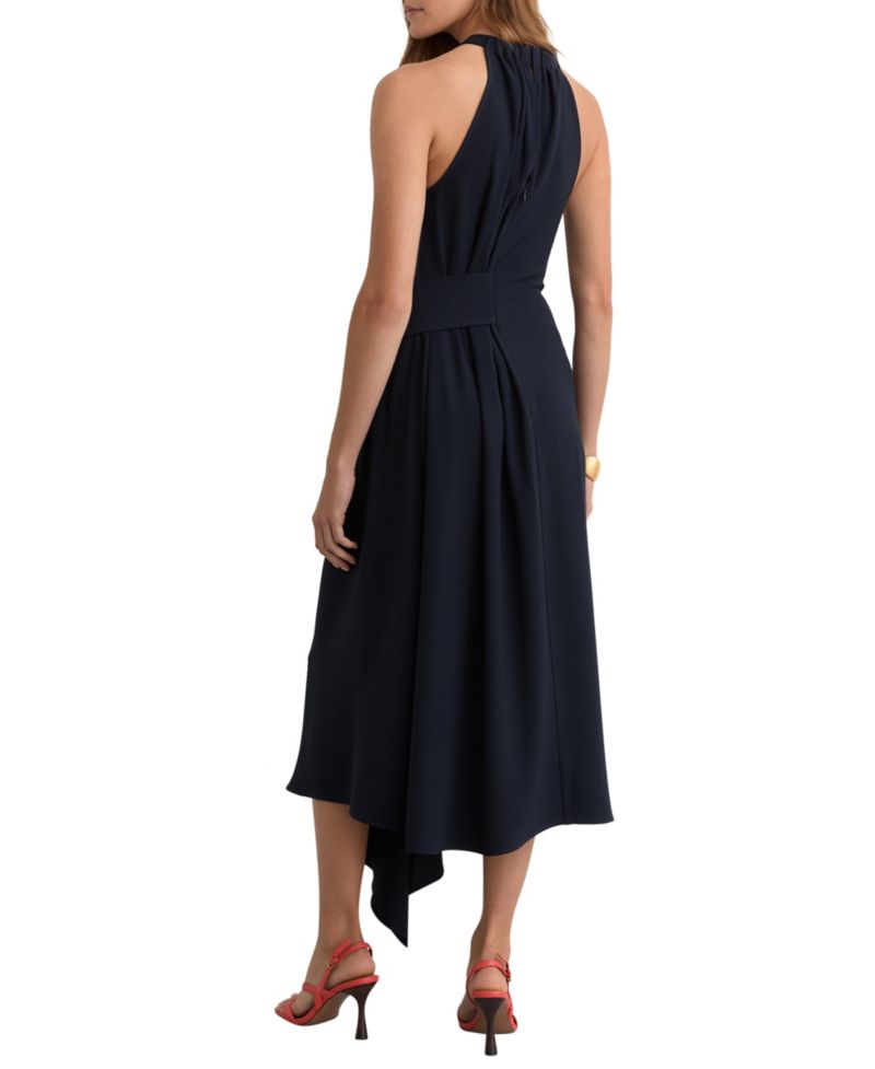 Women's Maeve Drape-Detail Sleeveless Midi Dress