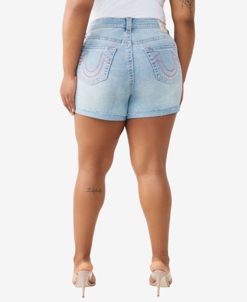 Plus Size Jennie Mid-Rise Big T-Shorts