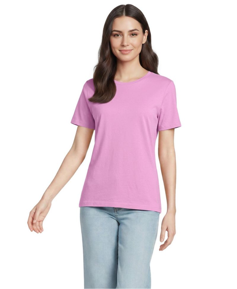 Women's Supima Cotton Crew Neck T-Shirt