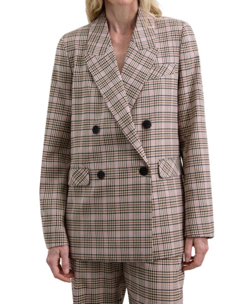 Women's check Blazer