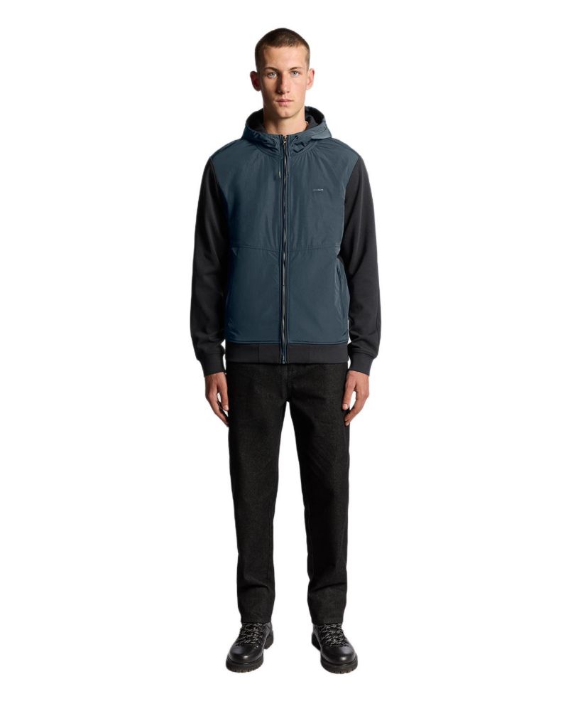 Men's Half Raglan Hybrid Hoodie