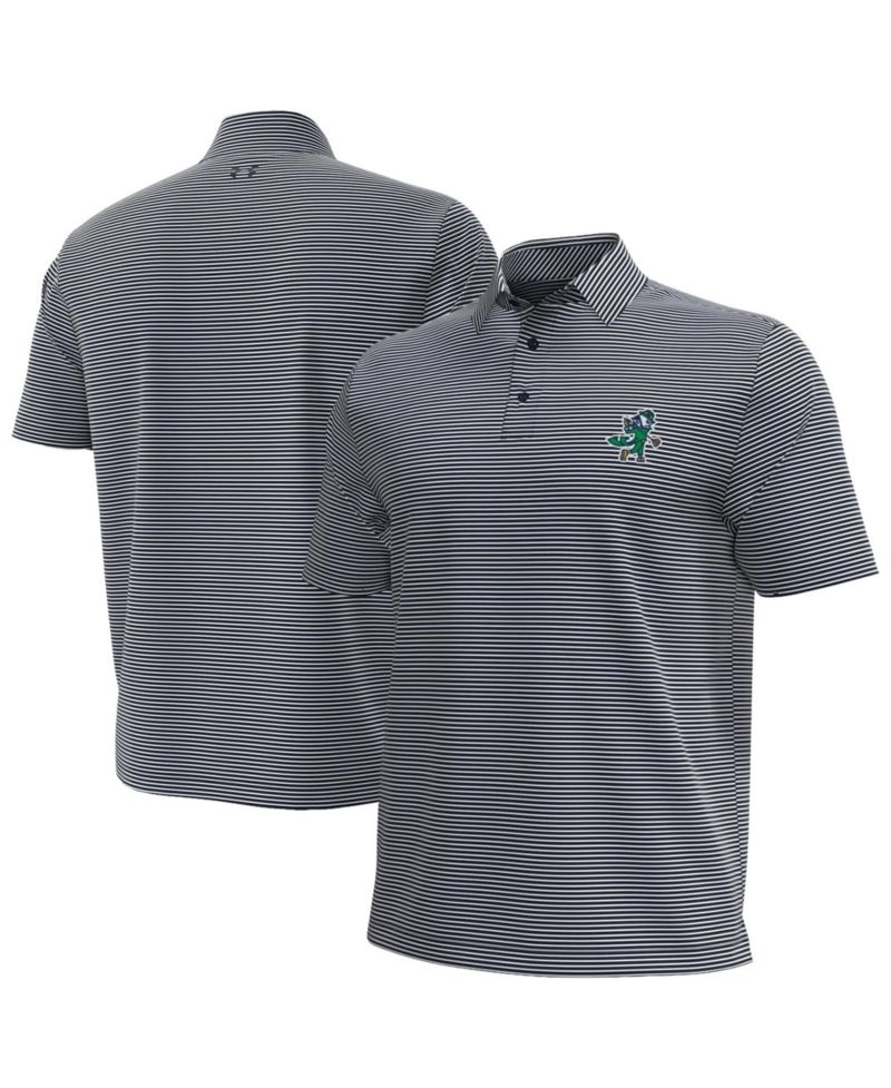 Men's Navy Notre Dame Fighting Irish Drive Stripe Polo