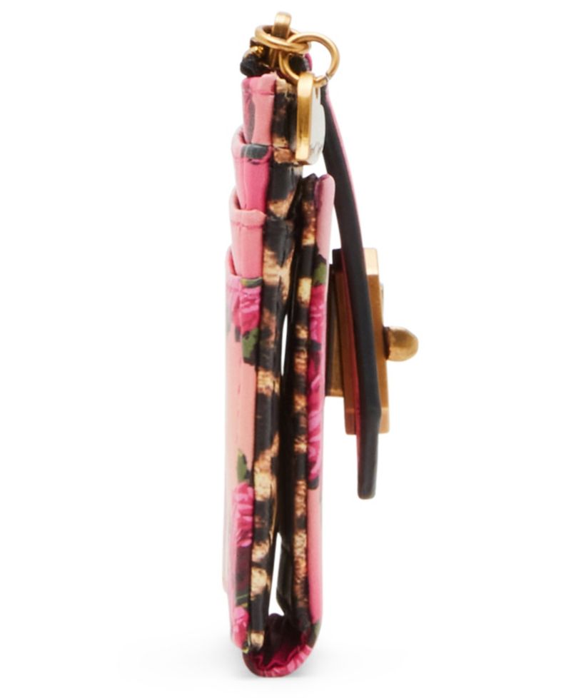 Leopard Floral Bifold Wallet
