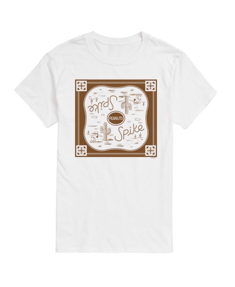 Men's Peanuts Spike Western Graphic T-Shirt