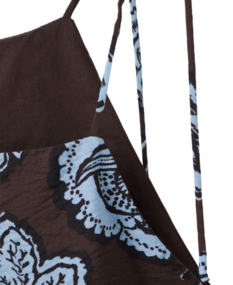 Women's Floral-Print Halter Top