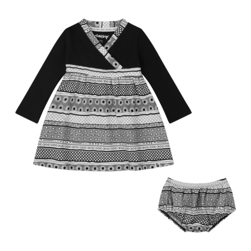 Baby Henna Stripe Dress