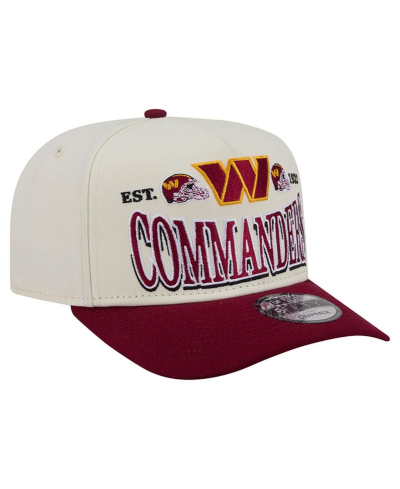 Men's Washington Commanders Structured-Fit A-Frame 9FIFTY Snapback Hat