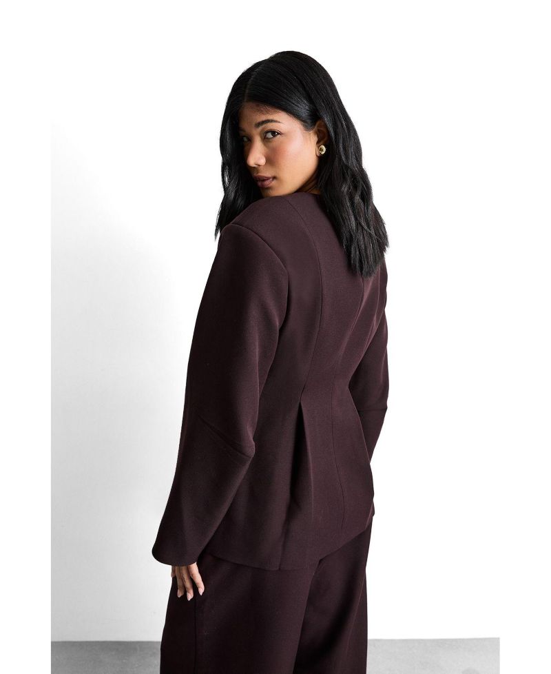 Women's Premium Tailored Moulded Waist Blazer