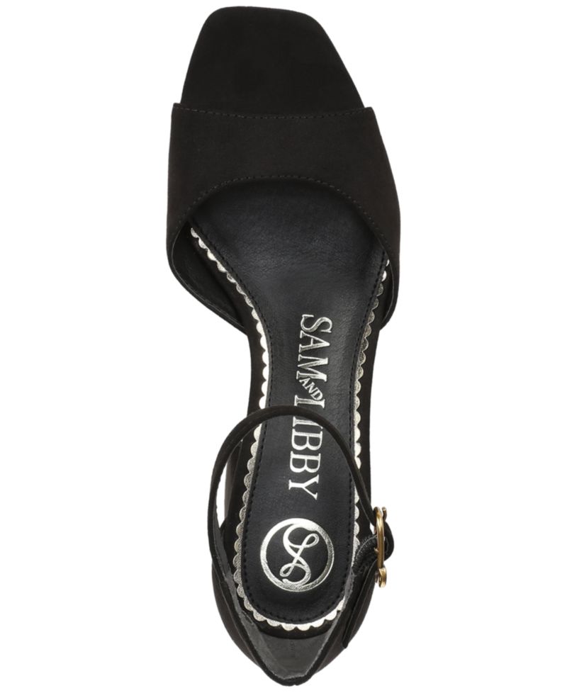 Sam & Libby Women's Leanne Block Heel Dress Sandals