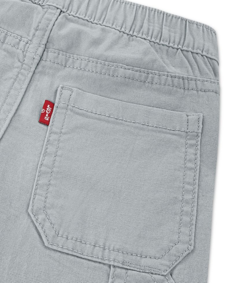 Baby Boys' Chambray Short-Sleeve Shirt and Pants, 2-Piece Set