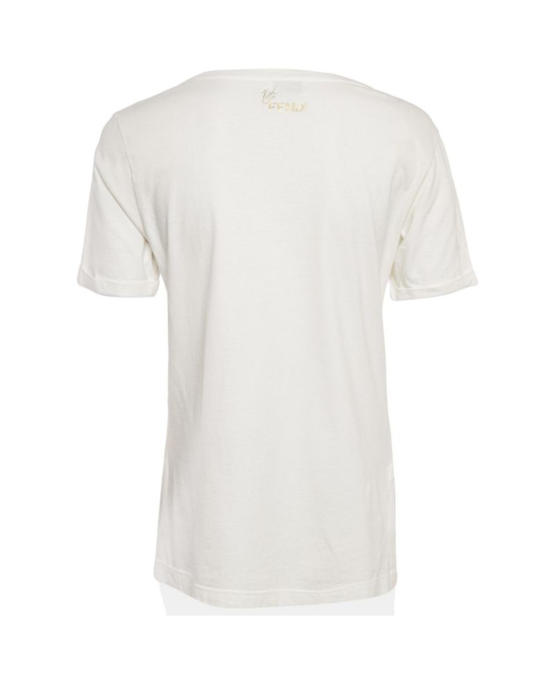 Women's Karlito Applique Cotton T-Shirt