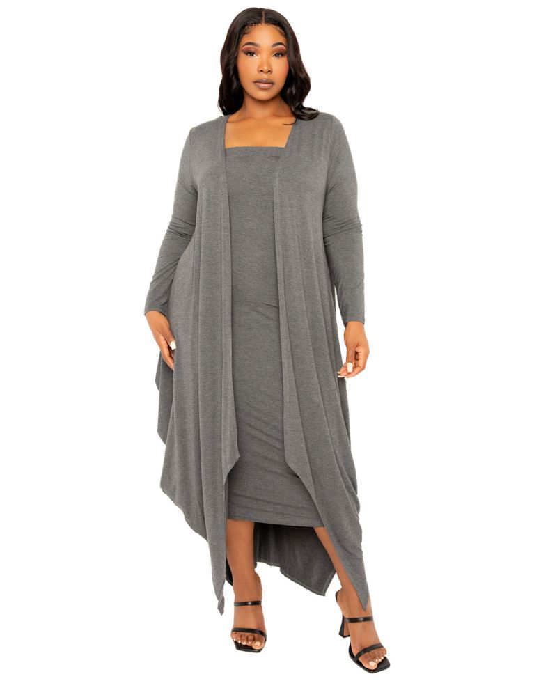 Women's Cascade Bubbled Hem Cardigan