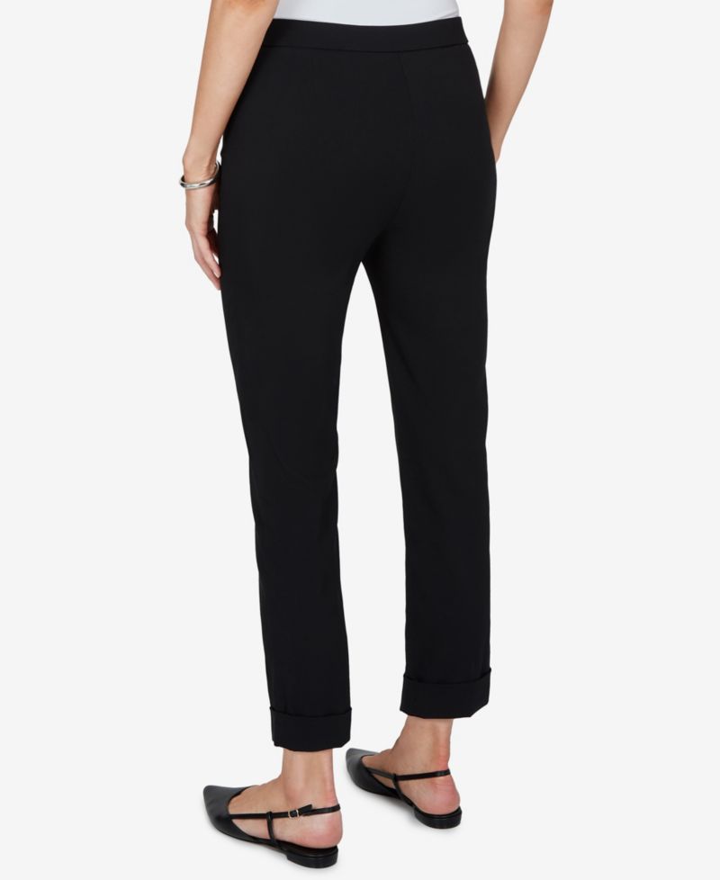 Petite Classics Pull-On Cropped & Ankle Pants