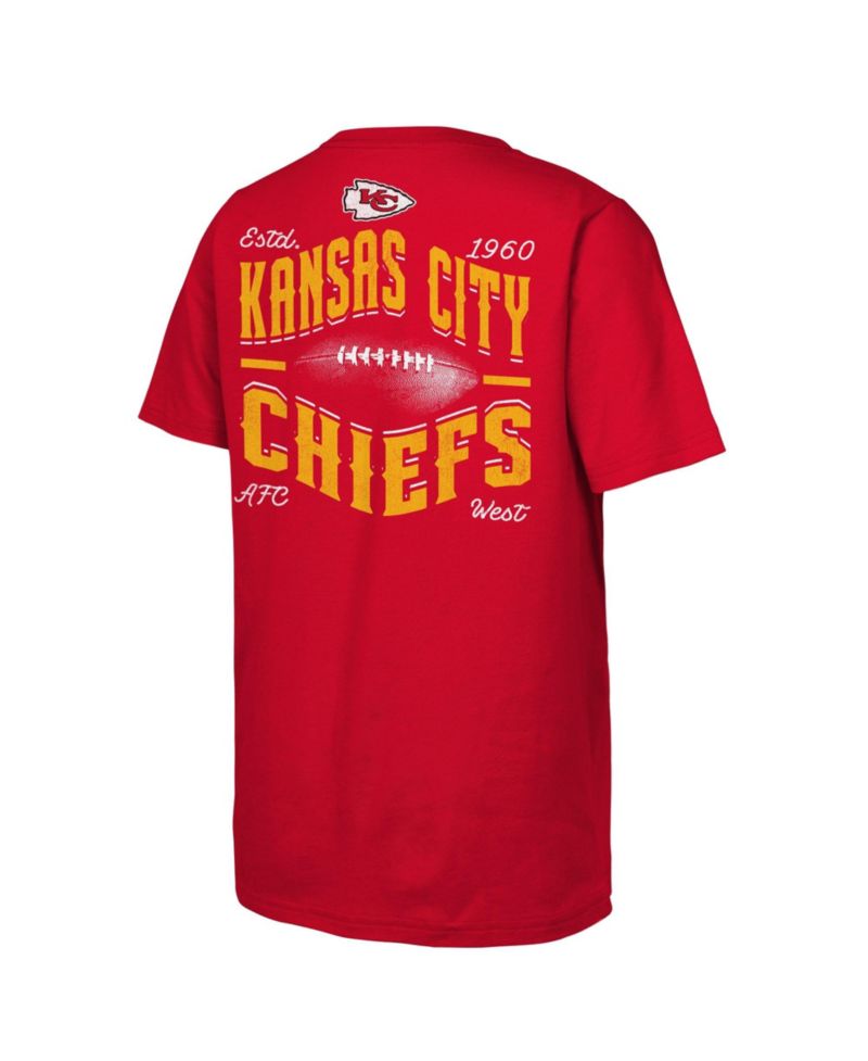 Boys' and Girls' Kansas City Chiefs Top Pick Screen Print Graphics T-Shirt
