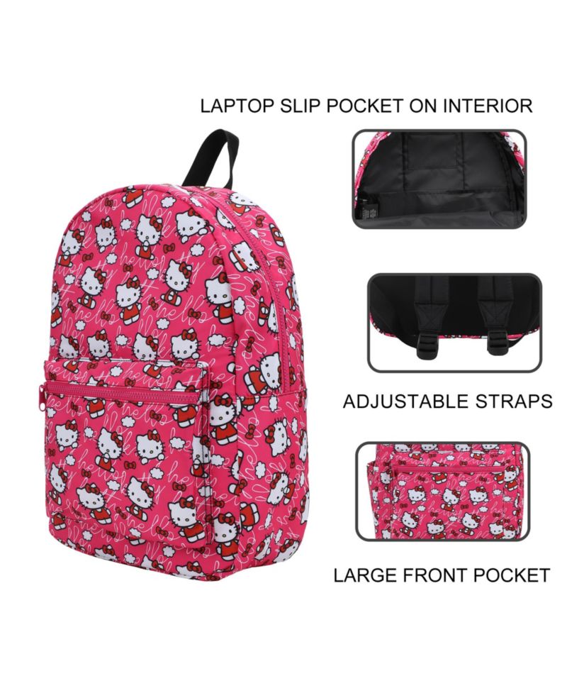 Toss AOP Pink Ground Travel Backpack