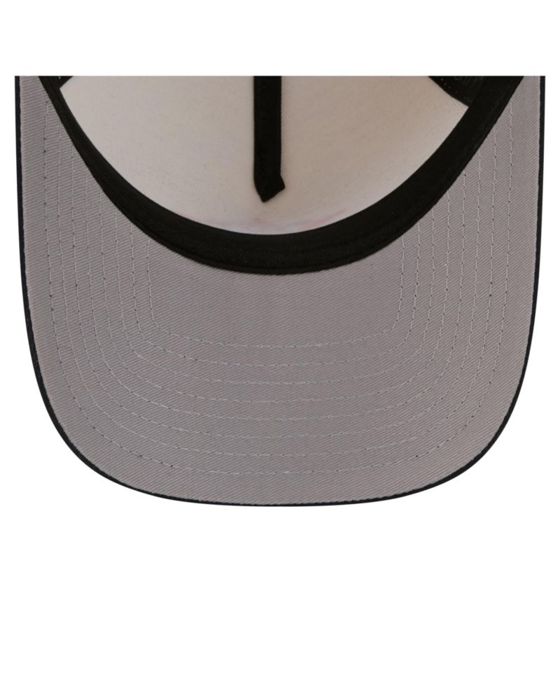 Men's Cream Houston Astros Chrome A-Frame 59FORTY Fitted Hat