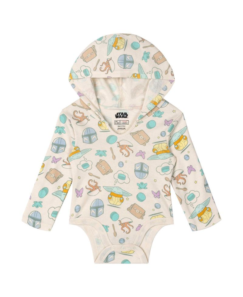Baby Boys' ( New born to 24 M ) Star Wars Cosplay Hooded Bodysuit