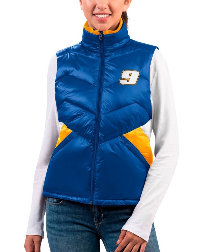 Women's Royal Chase Elliott Versatile Full-Zip Puffer Vest