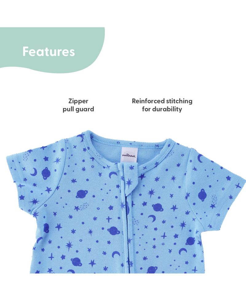 Baby Boys Rompers - 2 Pack, Space