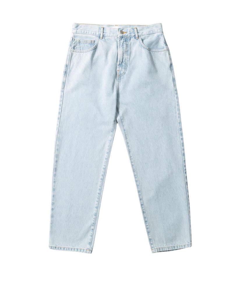 Men's Light Wash Relaxed-Fit Jeans