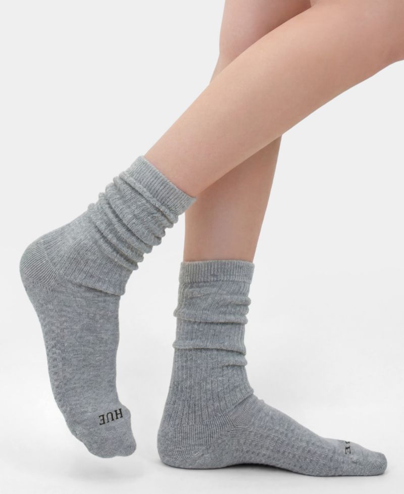 Women's Sport Scrunch Crew Socks, 2-Pack