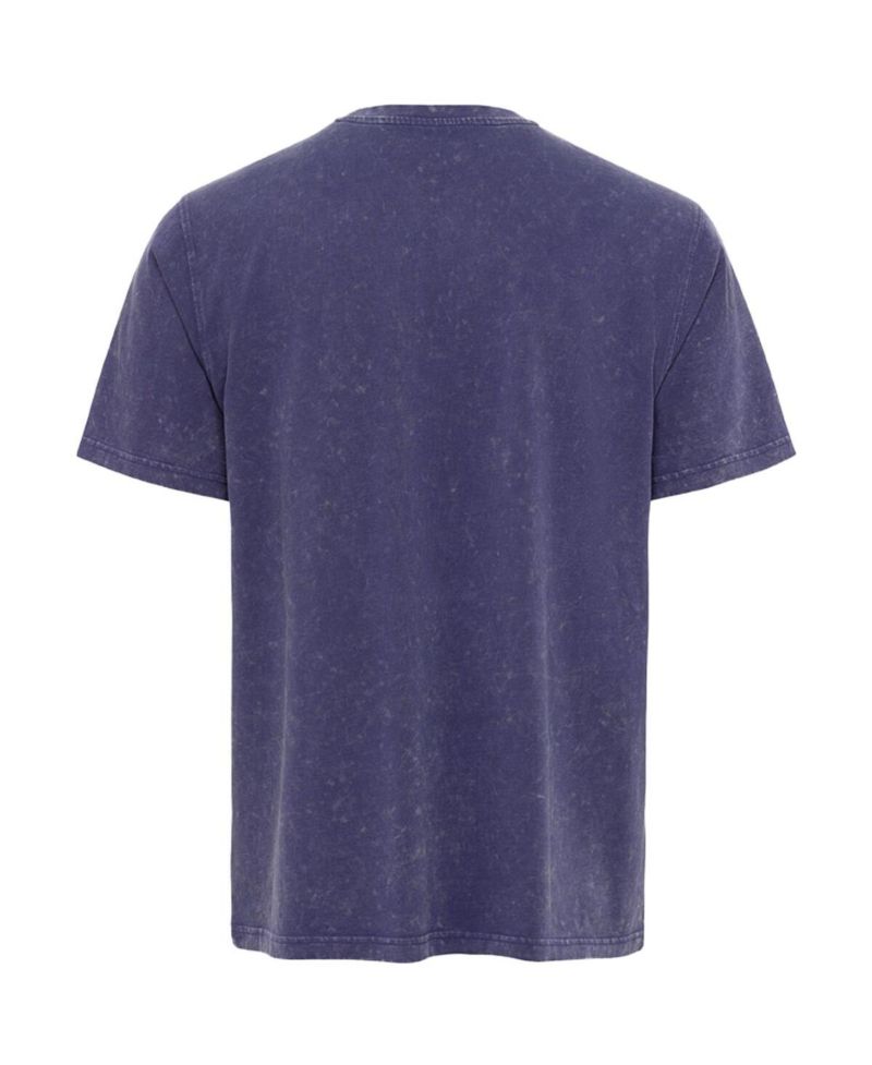 Men's Purple Los Angeles Lakers Distressed Rock Roll Collection Angus Premium Mineral Wash T-Shirt