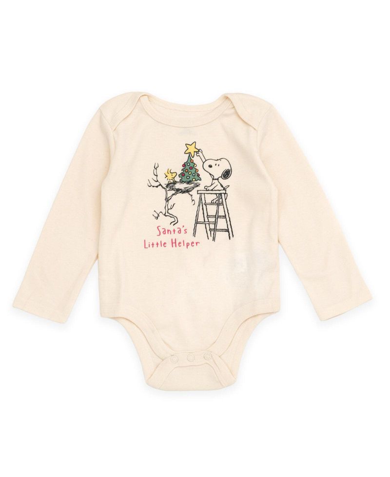 Baby Boys ( new born to 24 M )' Christmas Bodysuit Pants and Hat Set