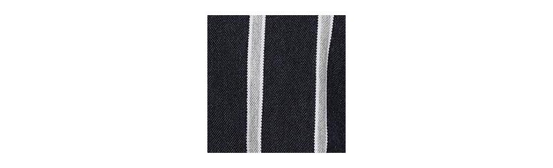 Men's Contrast Halo Striped Shirt
