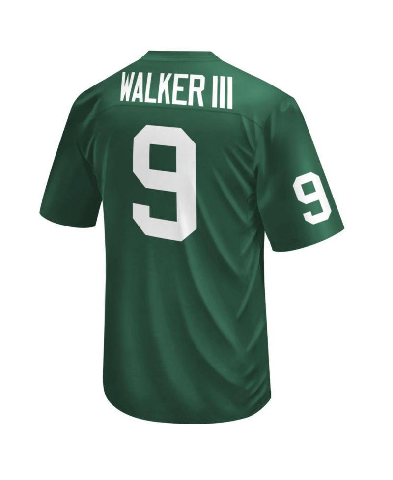 Big Boys and Girls Kenneth Walker III Green Michigan State Spartans Commemorative Classics Printed Football Jersey
