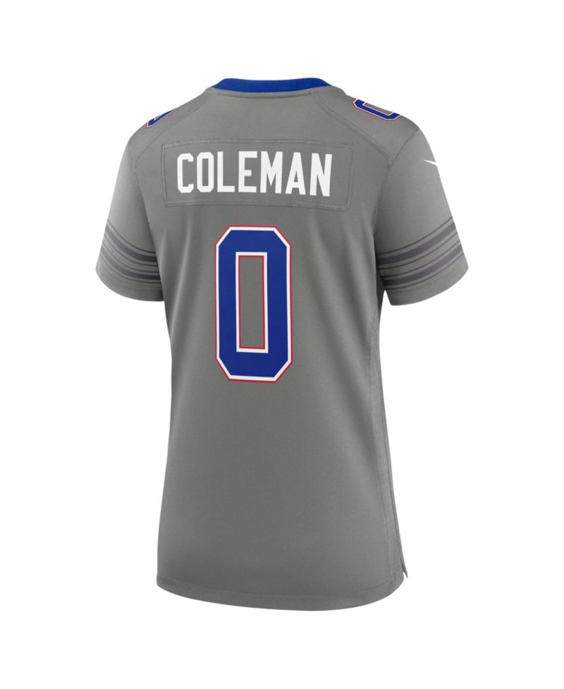 Women's Keon Coleman Gray Buffalo Bills Nickel City Game Jersey