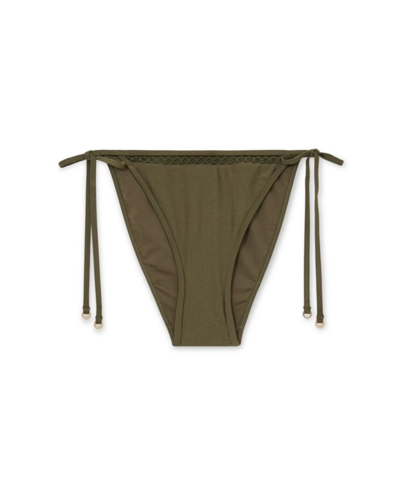 Women's Hennel Low-Rise Side-Tie Bikini Bottoms
