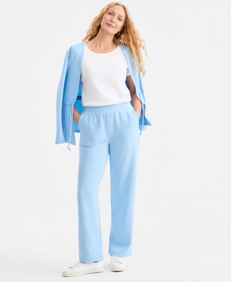 Women's LuxLounge Fleece Pull-On Sweatpants