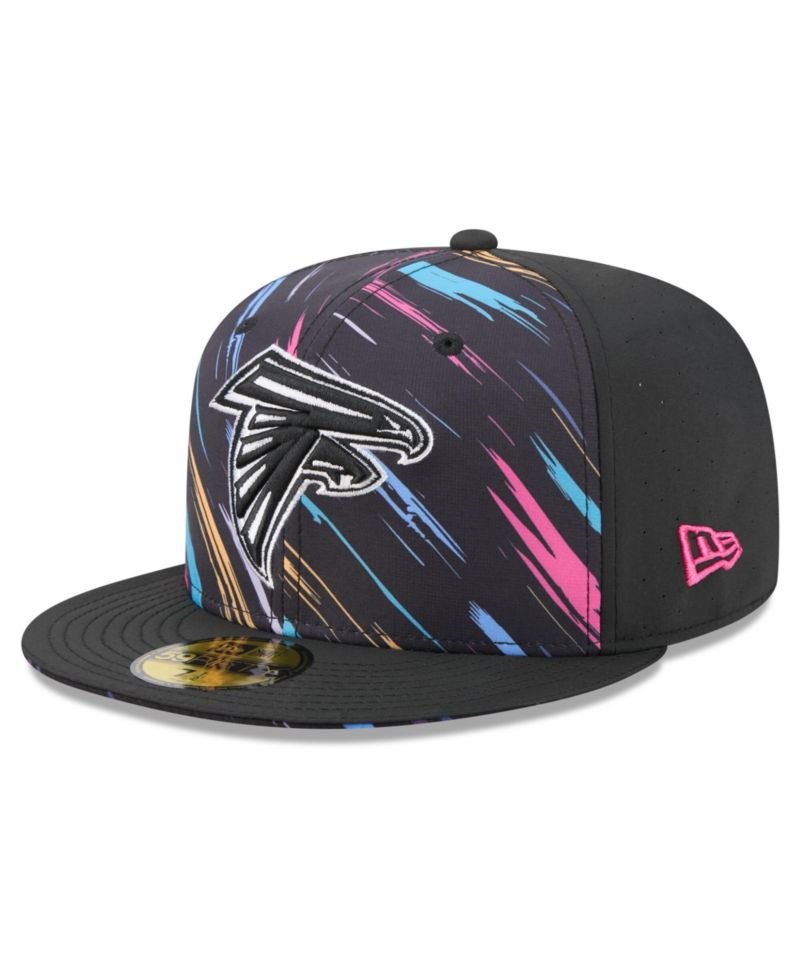 Men's Black Atlanta Falcons 2026 NFL Cruical Catch 59FIFTY Fitted Hat