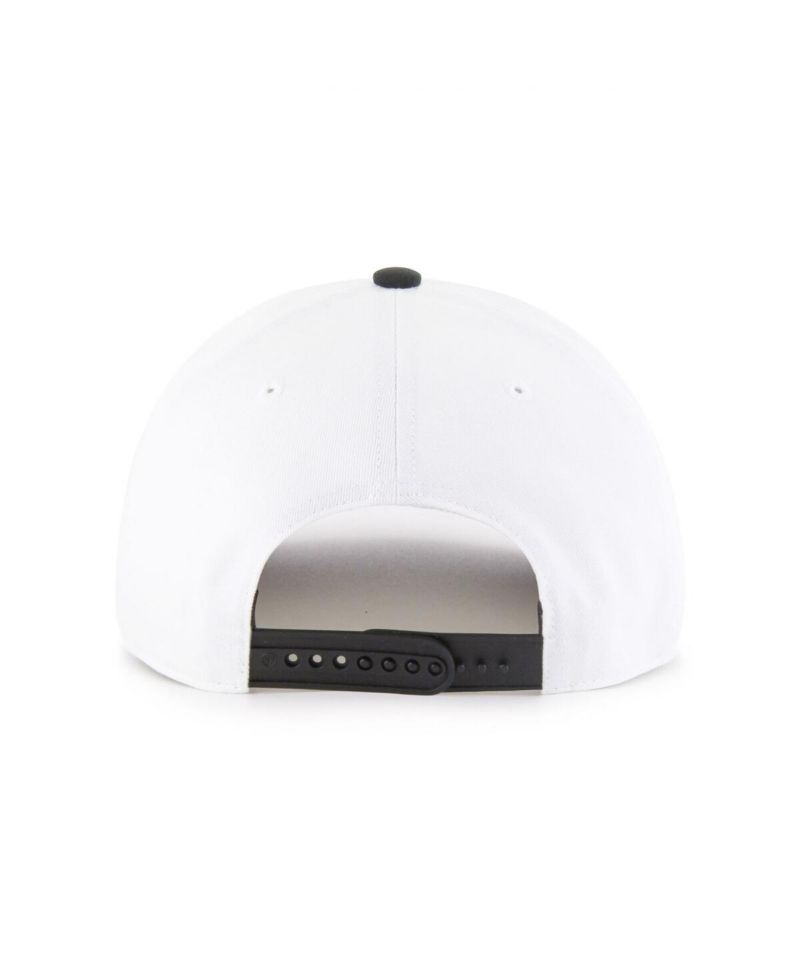Men's White/Black Team Penske NASCAR Two-Tone Team Adjustable Hitch Hat