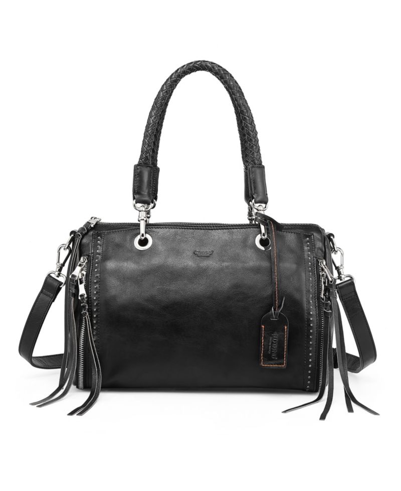 Lily Small Leather Satchel Bag