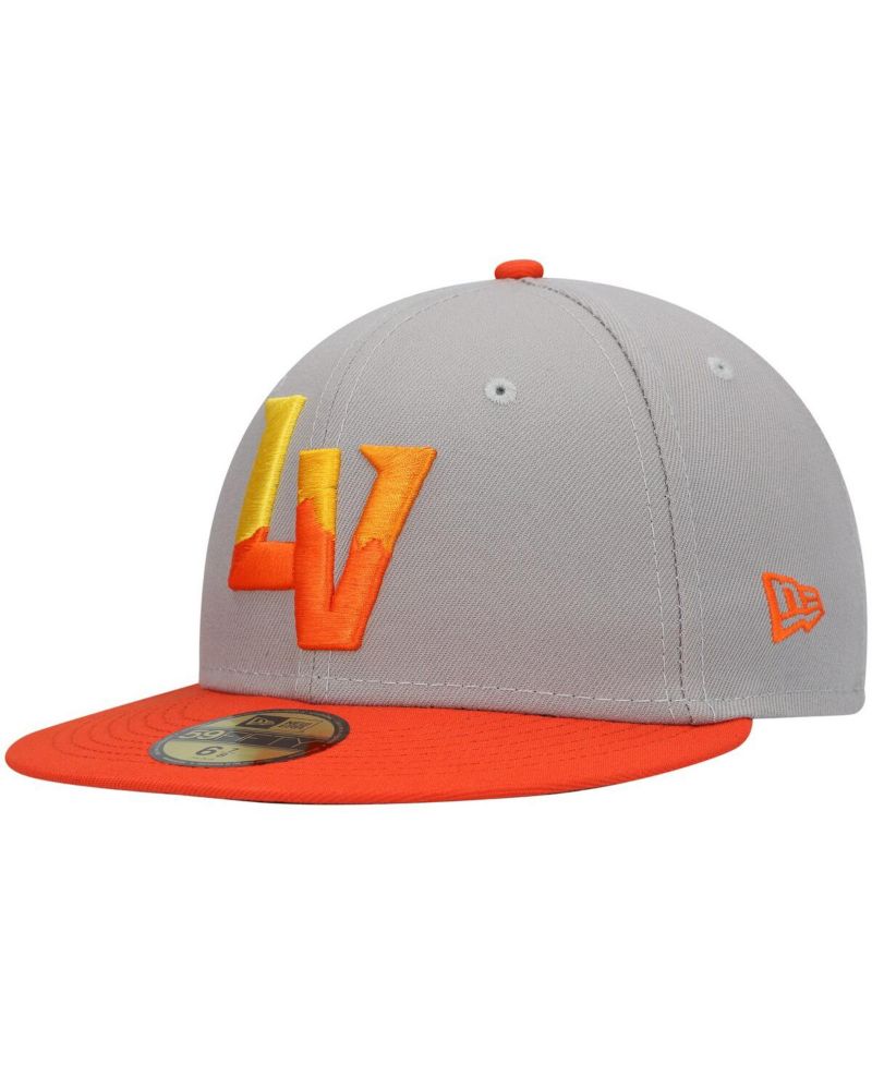 Men's Gray Las Vegas Aviators Authentic Collection Team Alternate 59FIFTY Fitted Hat