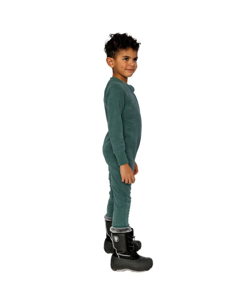 Baby Unisex 6M TO 24M One Piece Thermal Underwear Sage
