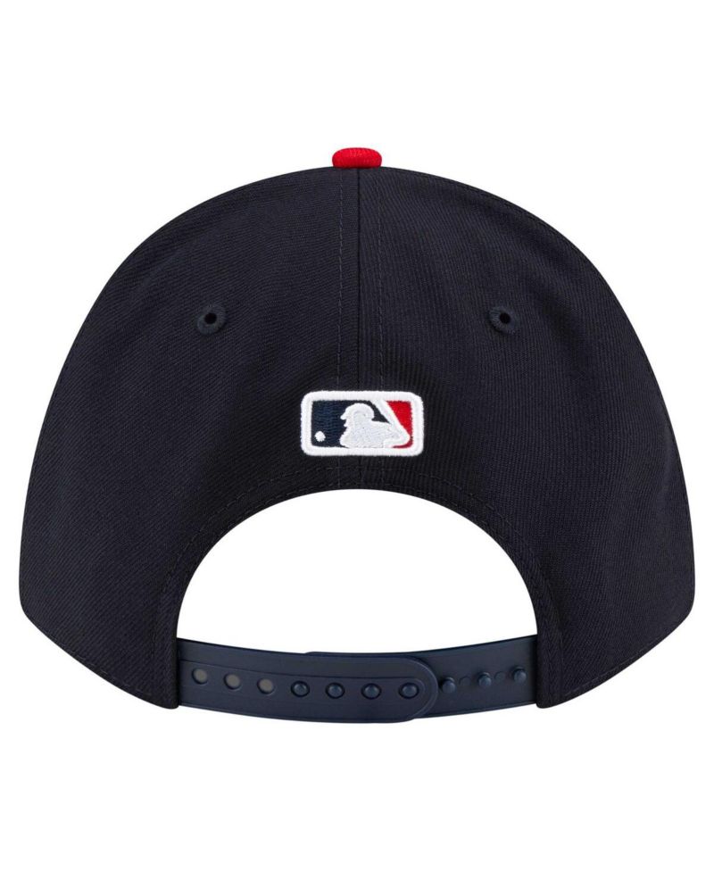 Men's Navy Atlanta Braves Player Replica 9FORTY Adjustable Hat