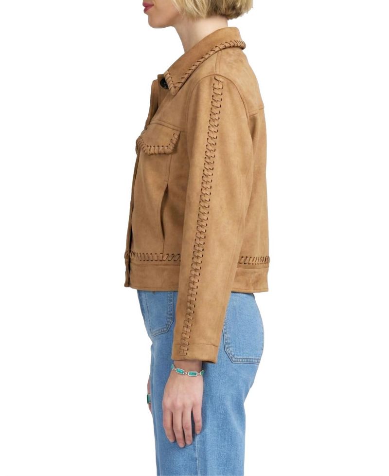 Women's Faux Suede Jacket