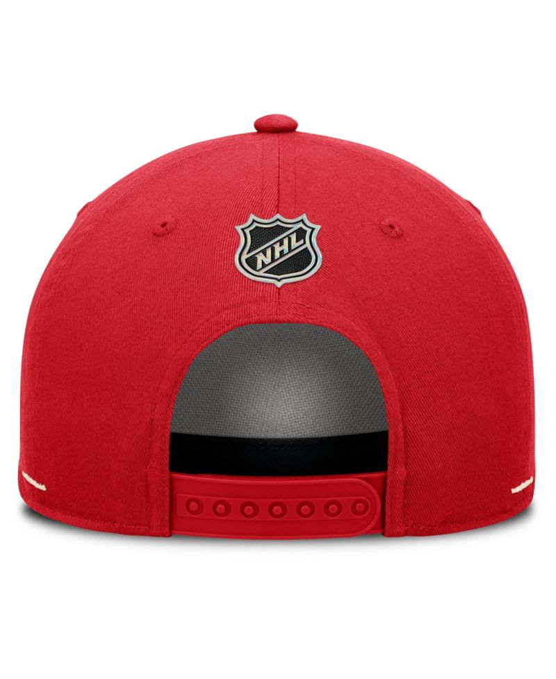 Men's Red Detroit Red Wings Alternate Authentic Pro Rink A-Frame Adjustable Hat