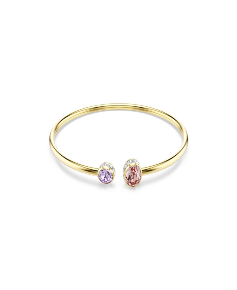 Gold-Tone Plated Chroma Bangle Bracelet