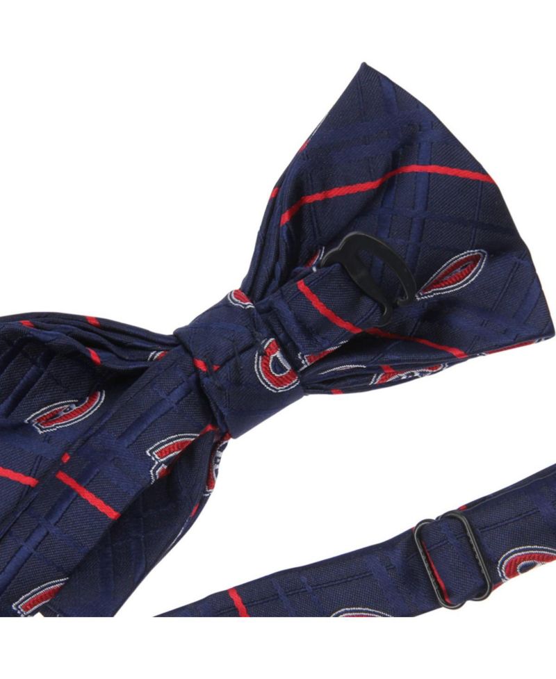 Men's Navy Montreal Canadiens Oxford Bow Tie