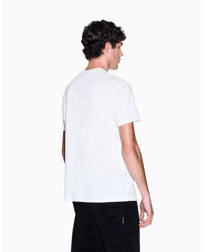 Men's Black and Gold Crew Neck T-Shirt